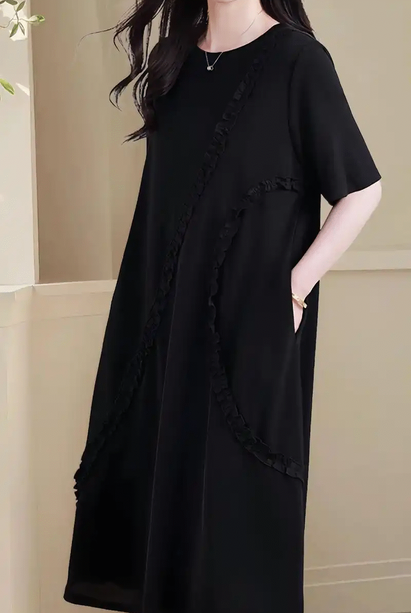 black dress