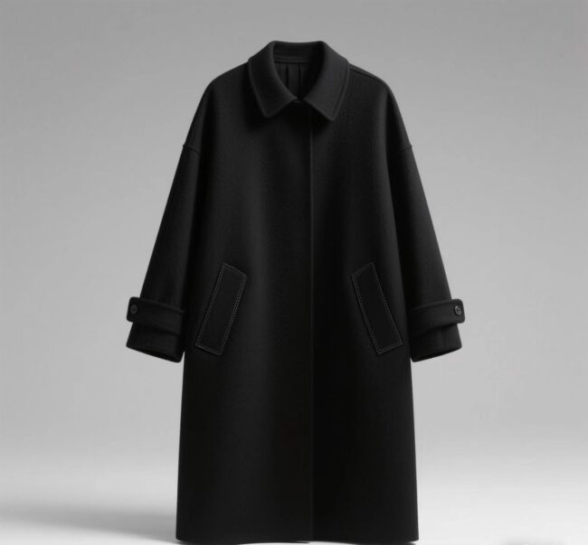 Black coat
