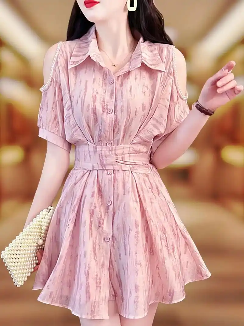 Pink dress